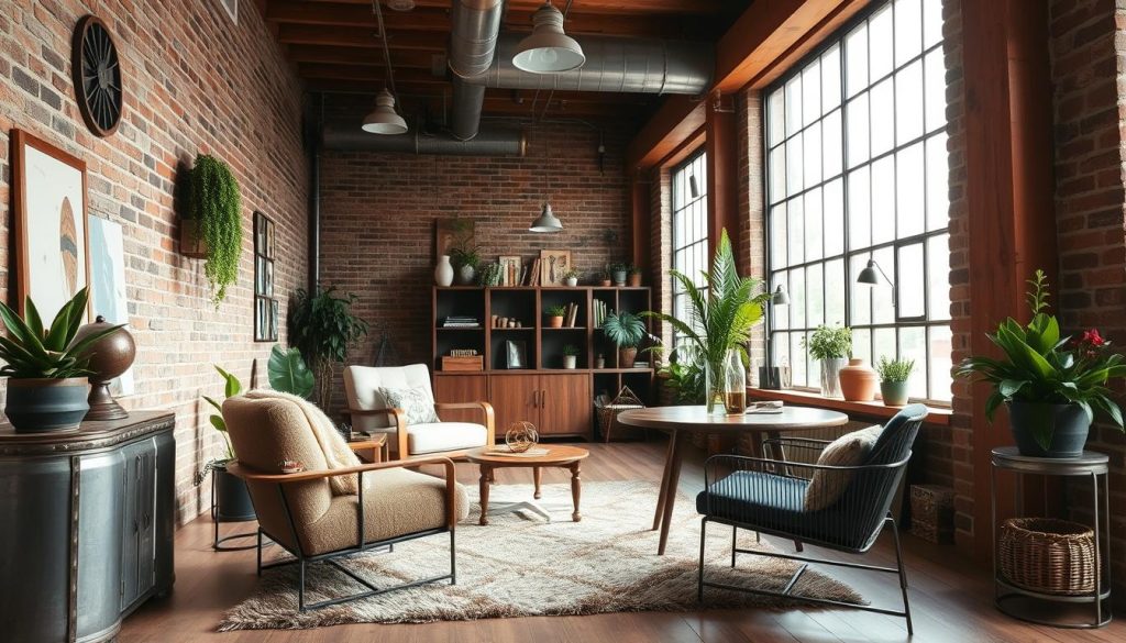 Textured Industrial Office