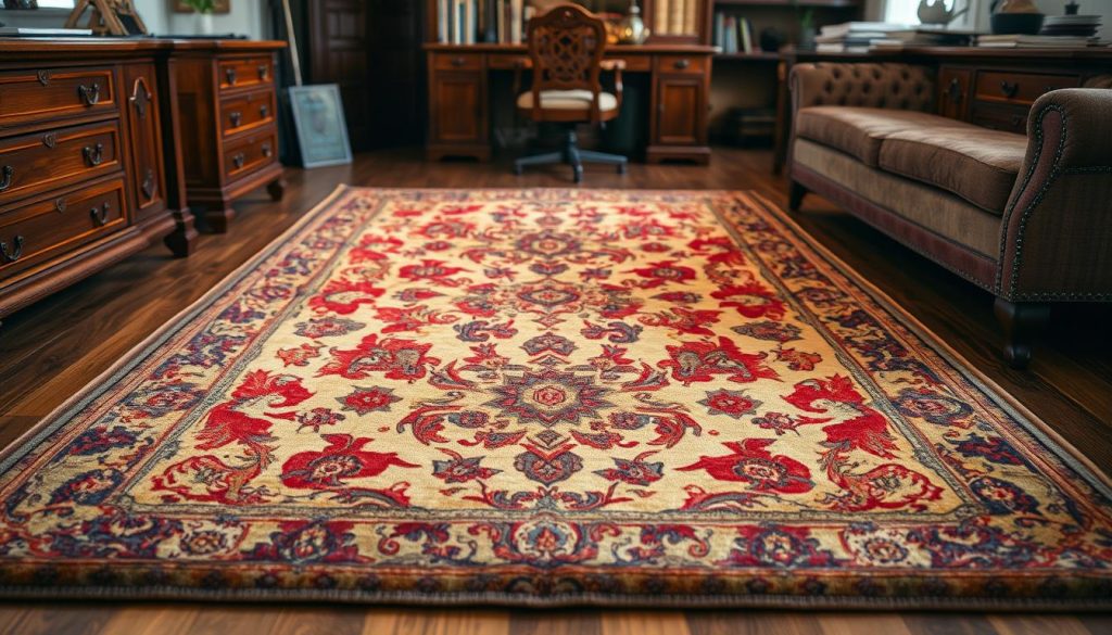 Vintage office rug