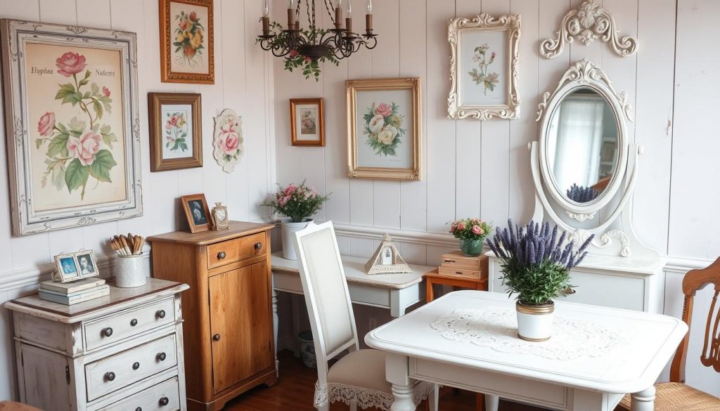 best art for shabby chic office