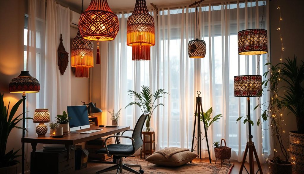 bohemian lighting