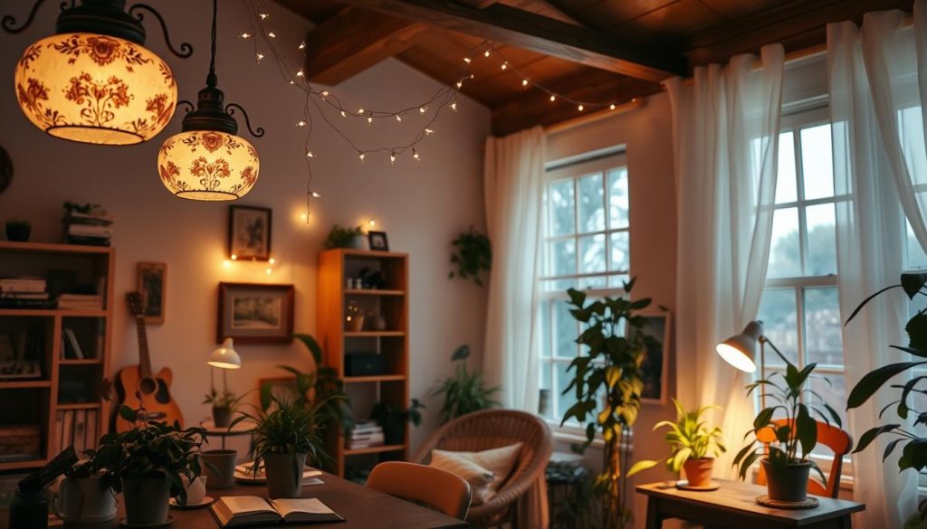 cottagecore lighting