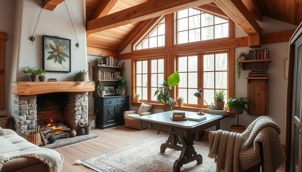 cozy home office