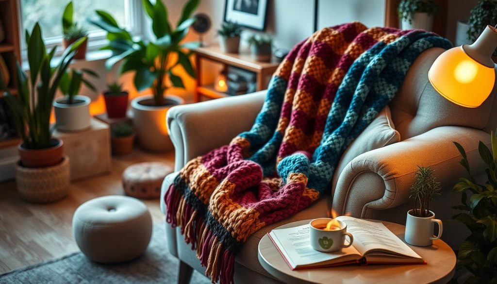 cozy home office seating