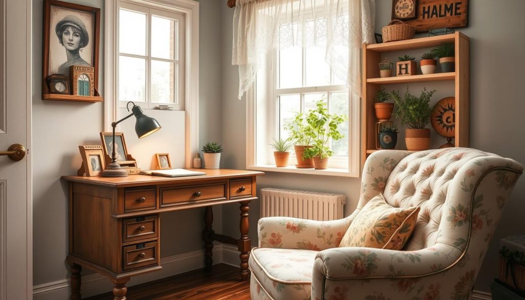 cozy office nook