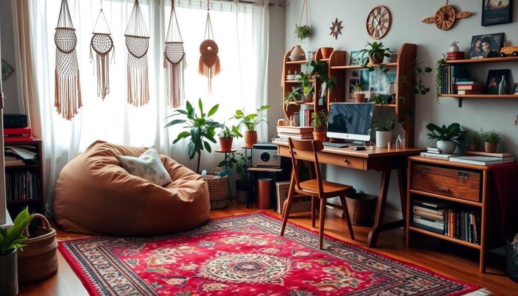 cozy work-from-home space