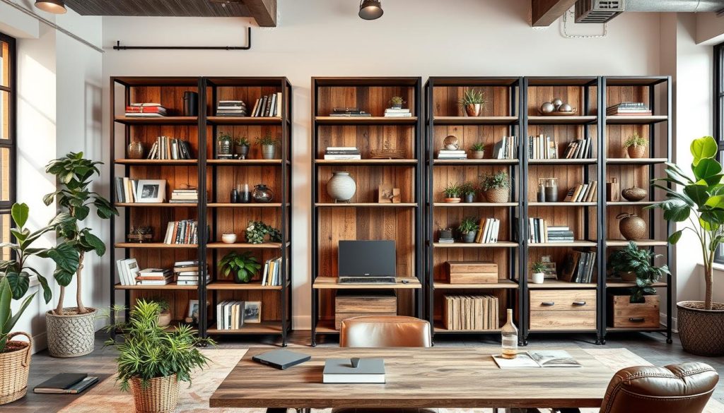 industrial bookcases