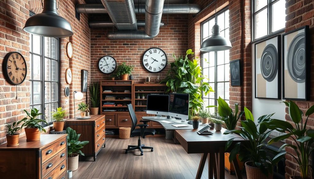 industrial home office