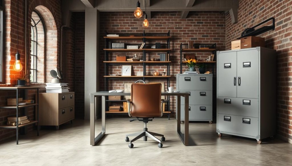 industrial home office materials