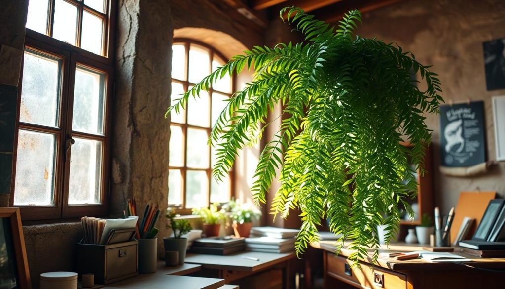 lush fern plant