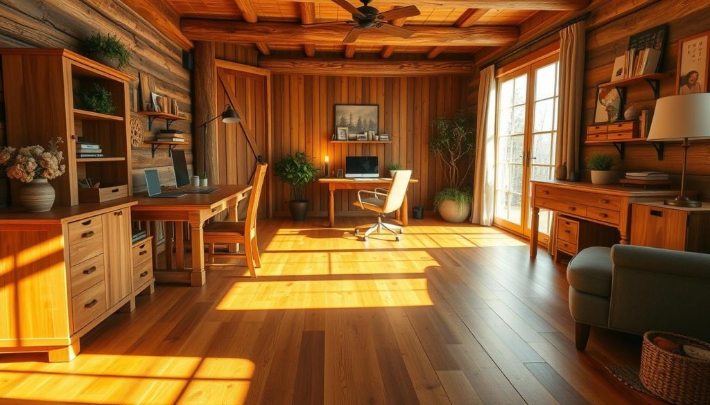 natural wood floors