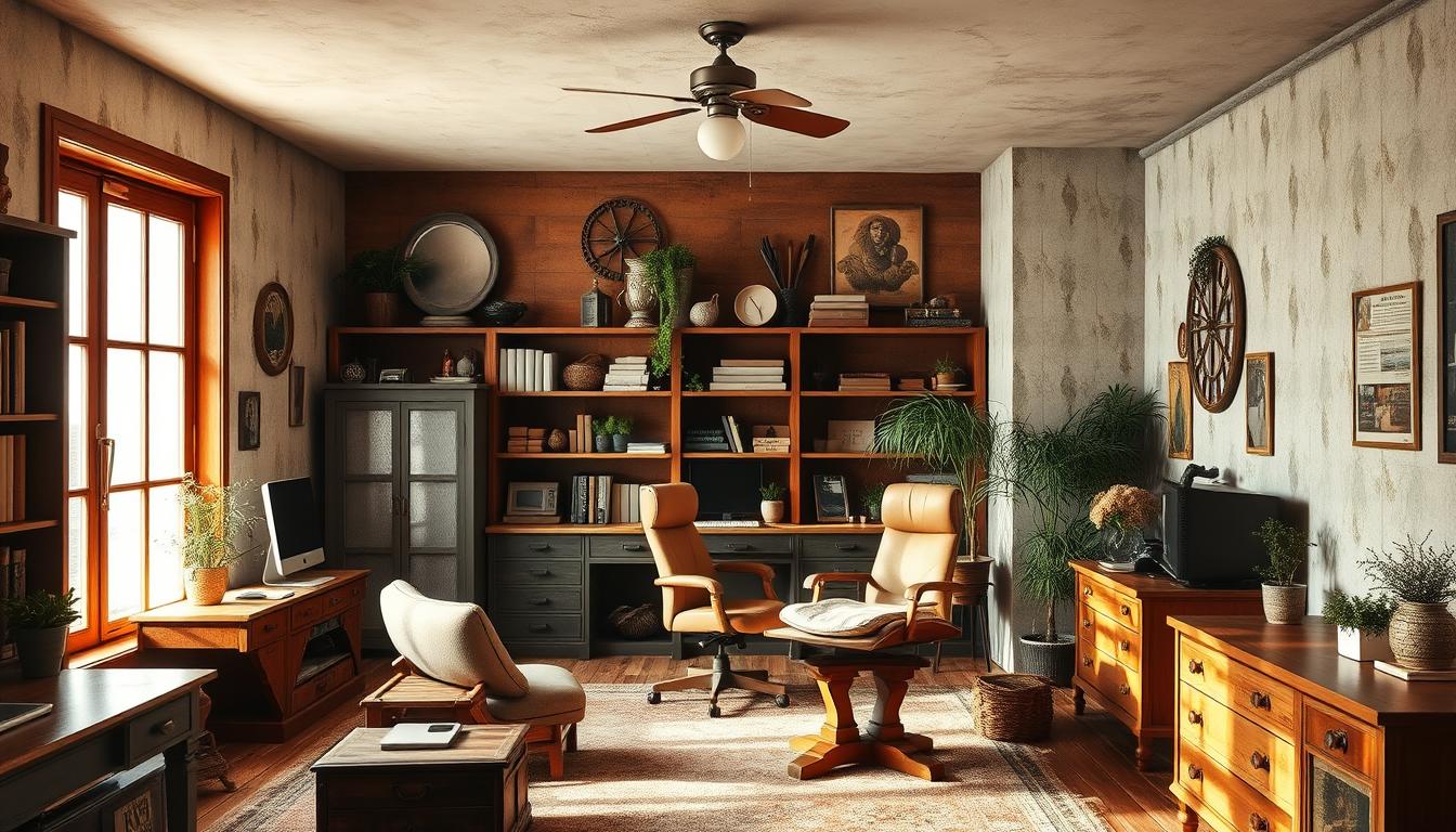 rustic office colors