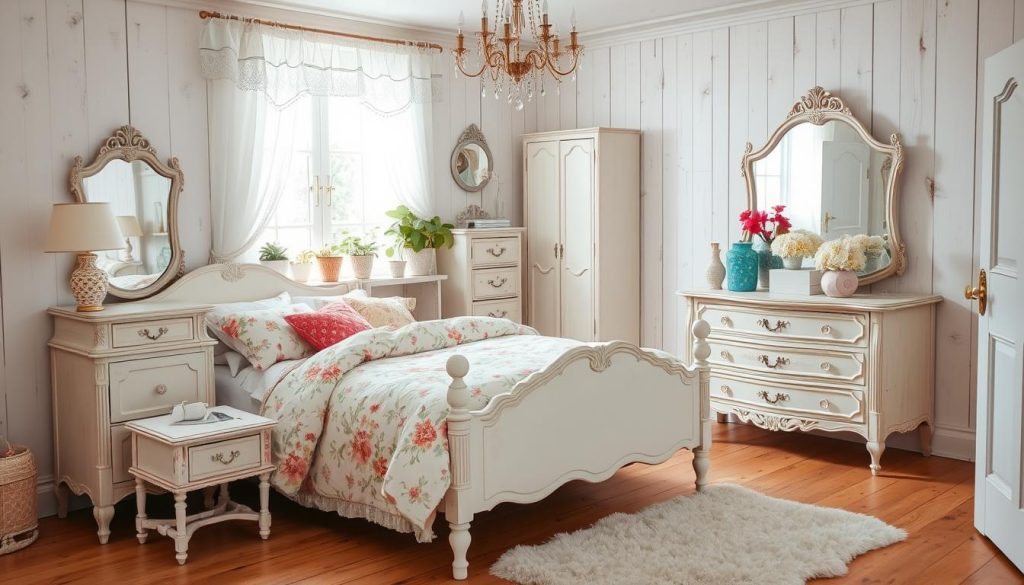 shabby chic bedroom