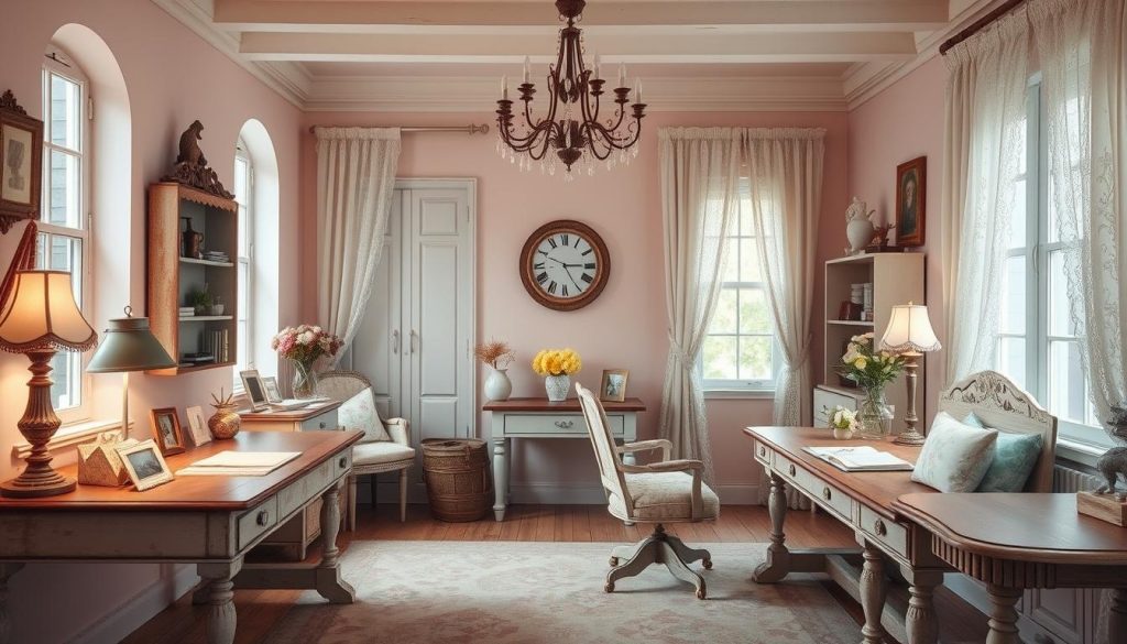 shabby chic pastel colors