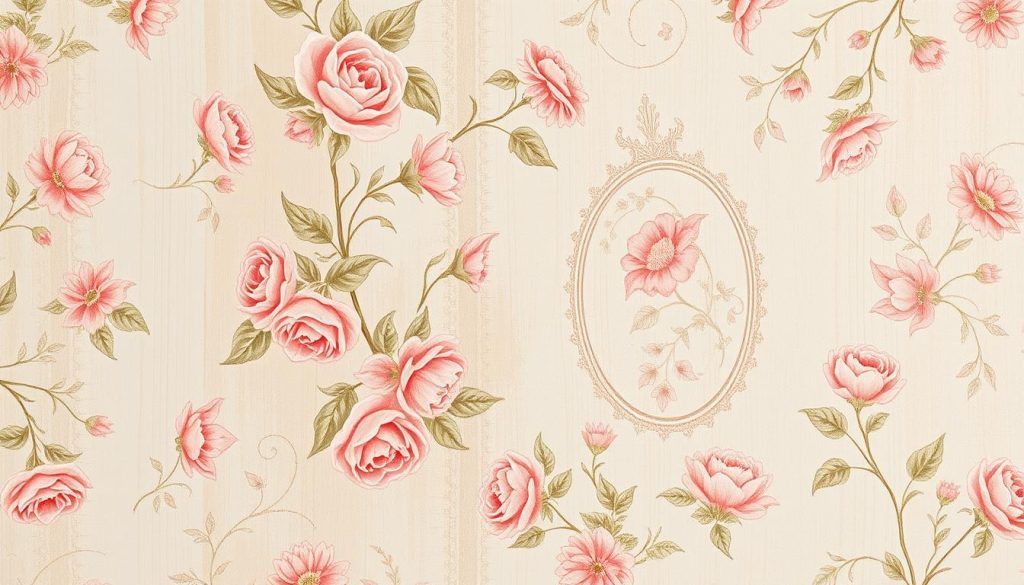 shabby chic wallpaper