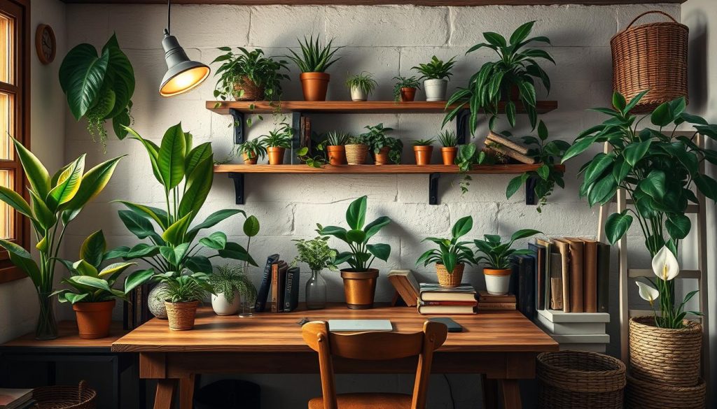 top plants for rustic office