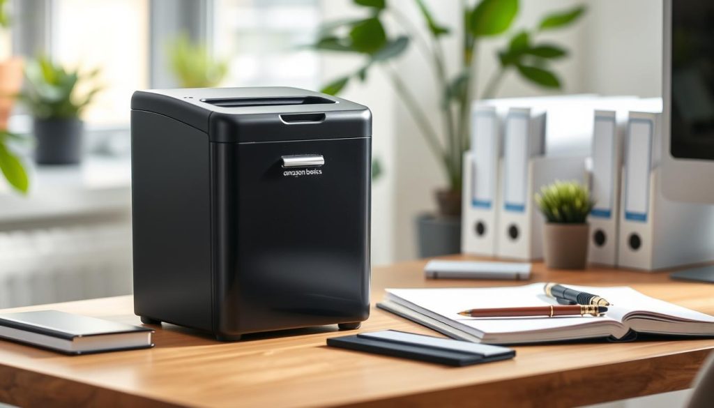 Amazon Basics micro-cut shredder