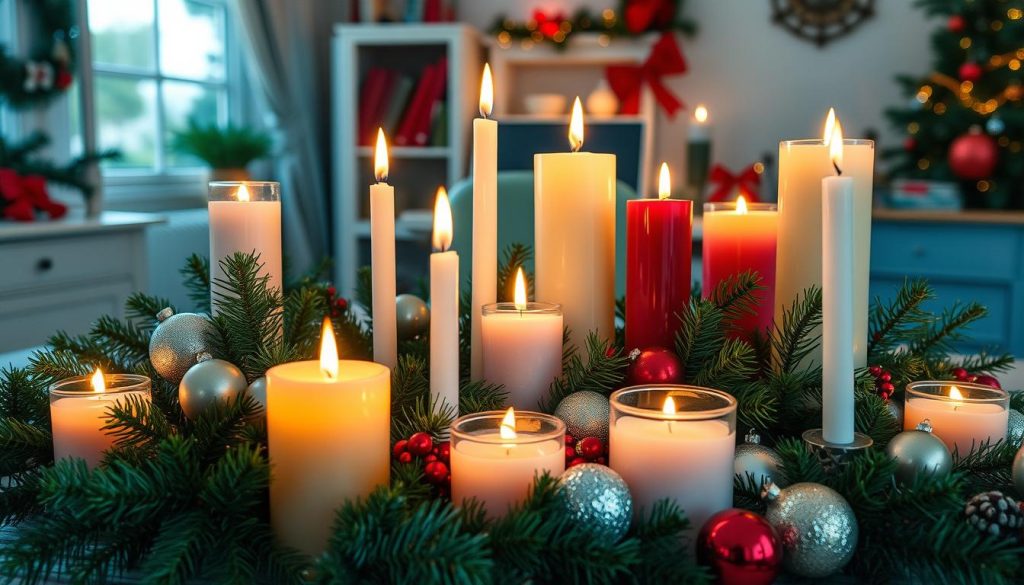 Christmas candles