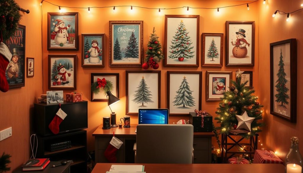 Christmas wall art