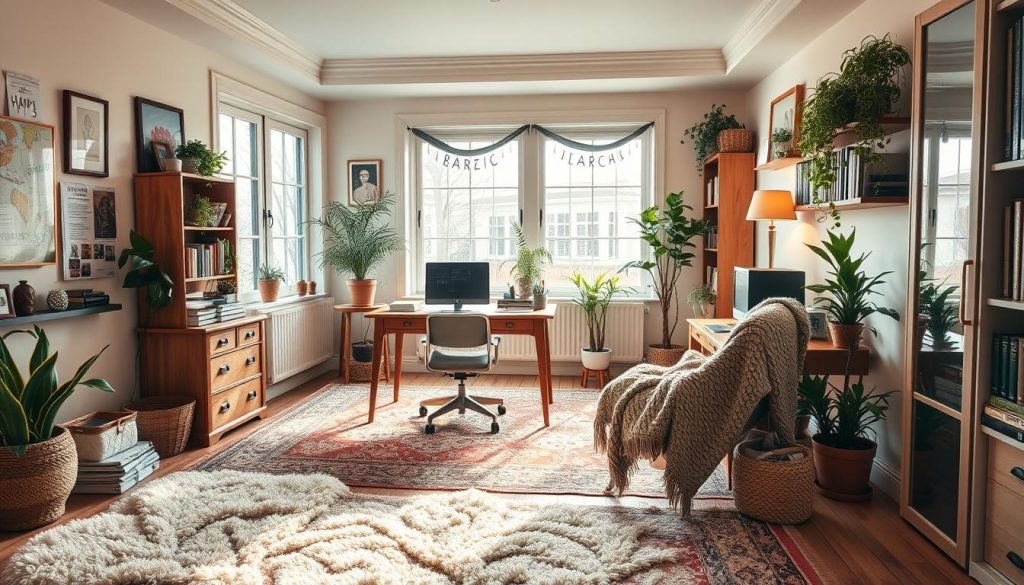 Cozy home office