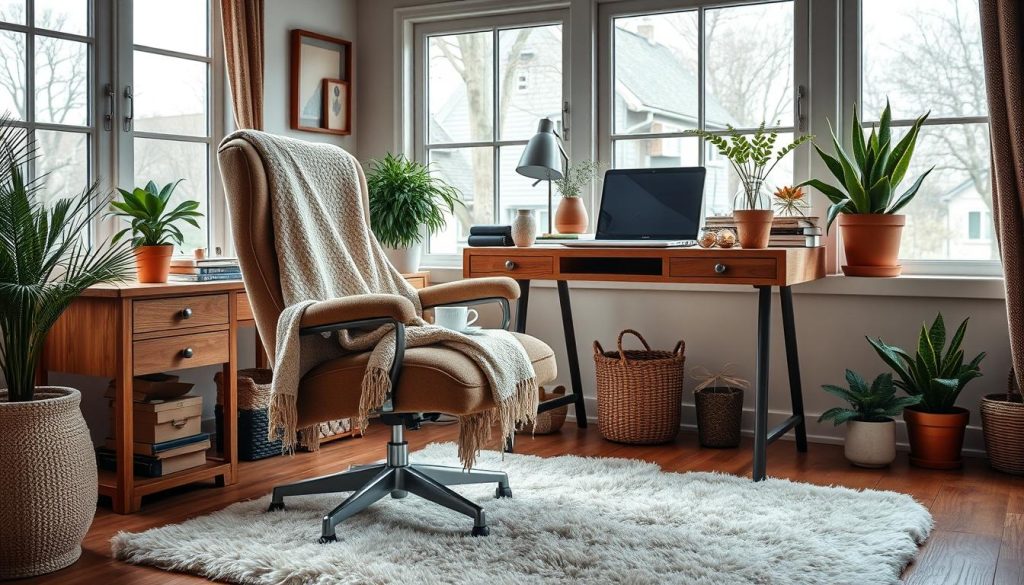 Cozy office space