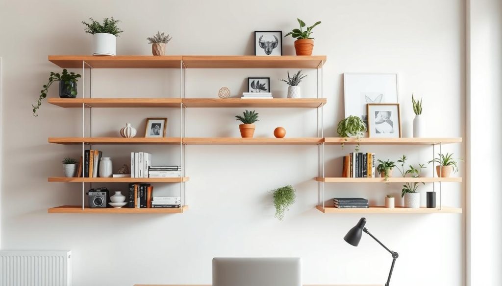 Floating shelves