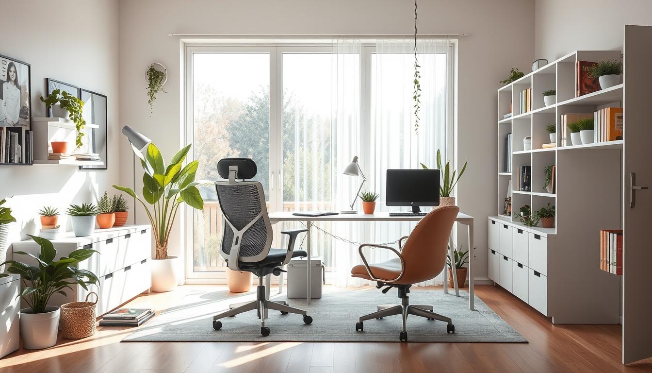 Home office layout productivity ideas