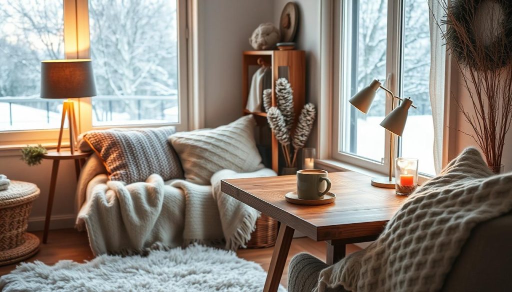 Hygge home office decor