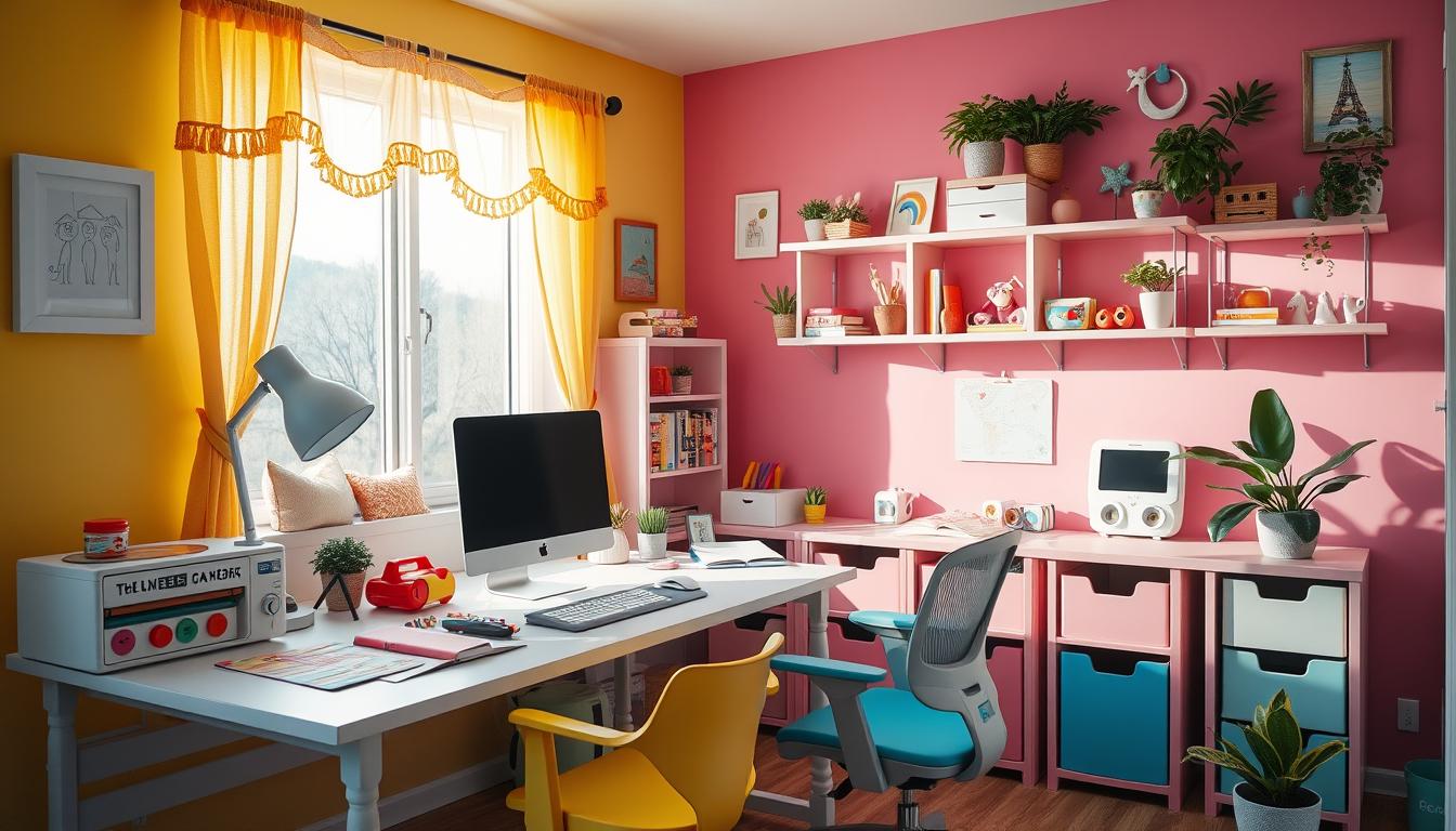 Kid-friendly WFH office tips