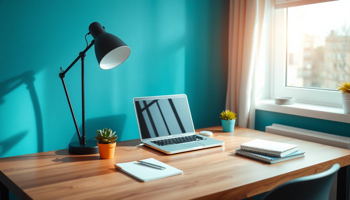 Organize desk maximum productivity