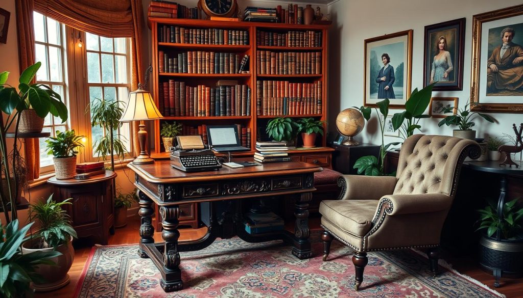 Vintage home office