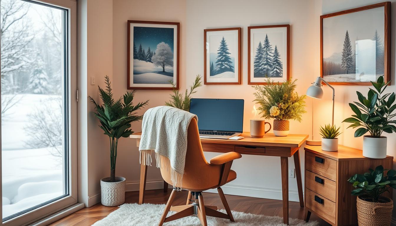 Winter home office decor essentials