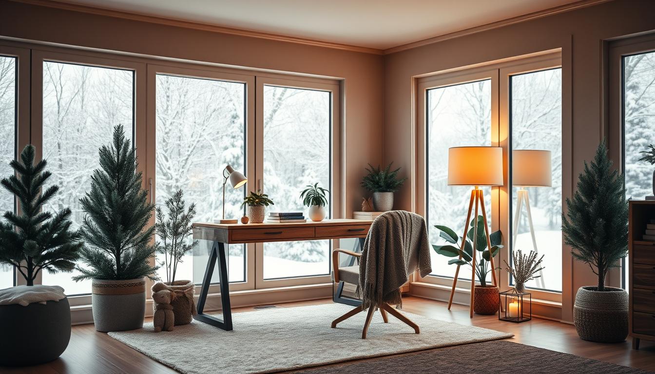 Winter home office decor trends