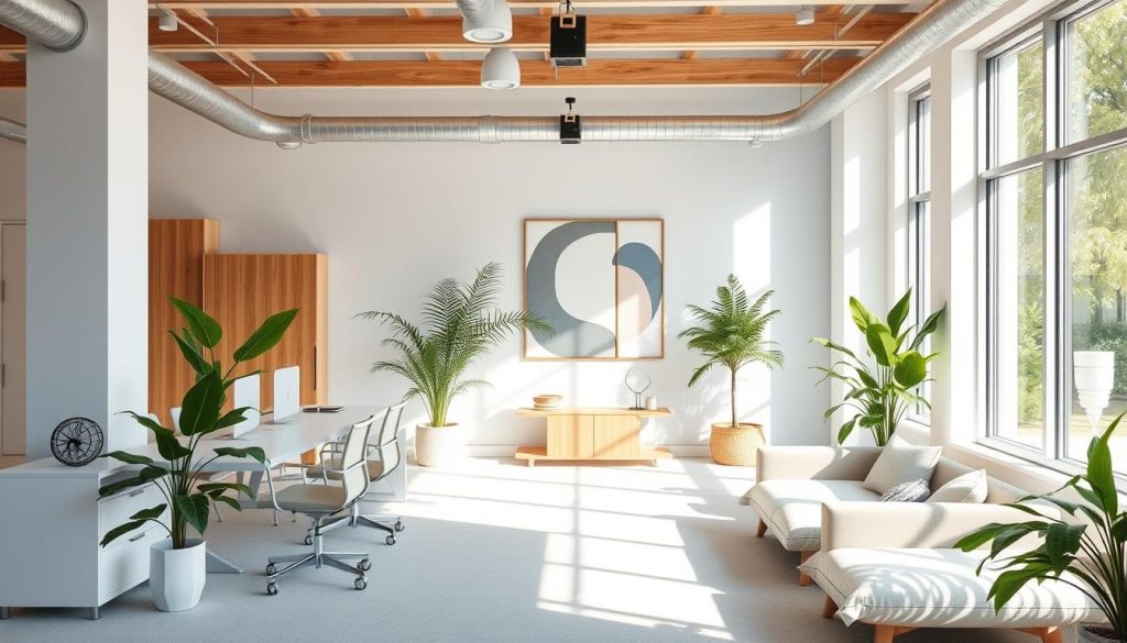 calming office design examples