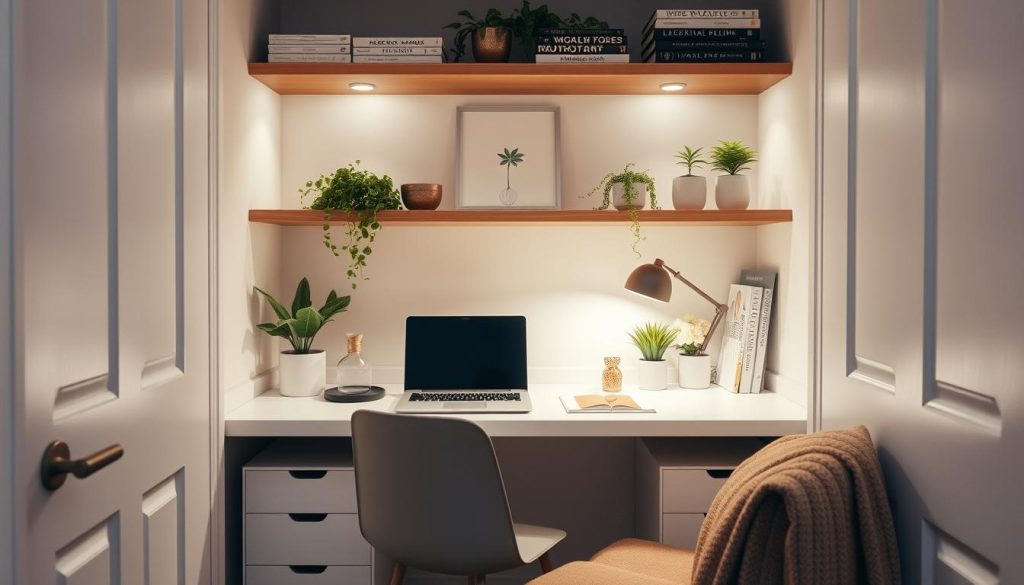 closet office conversion