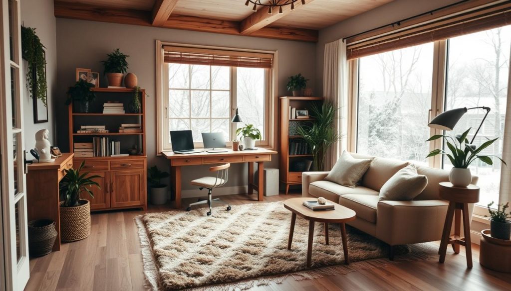 cozy home office