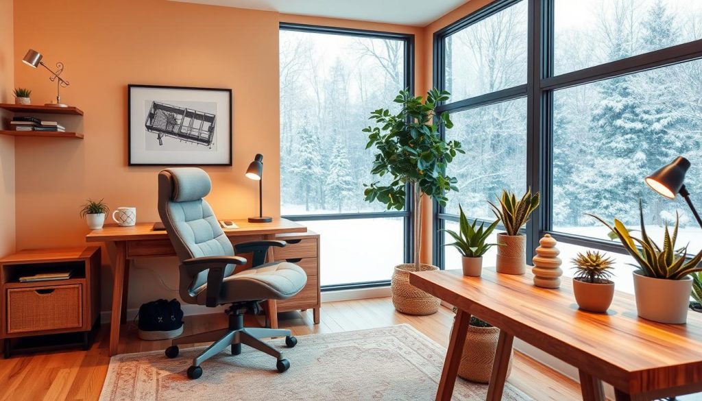 cozy home office design