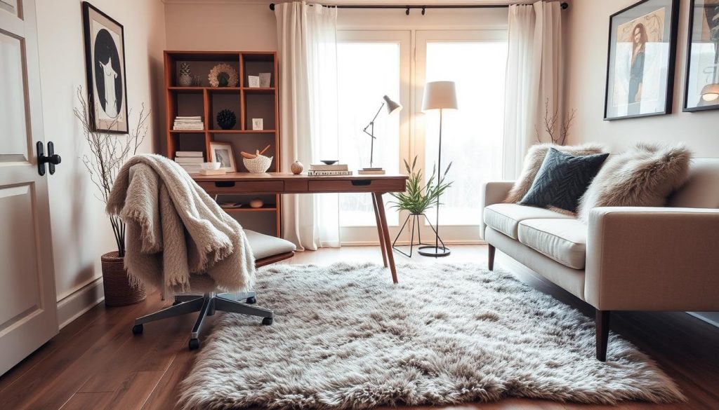 faux fur decor moderation