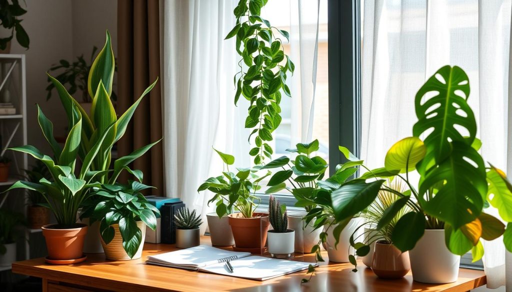 houseplants for home offices