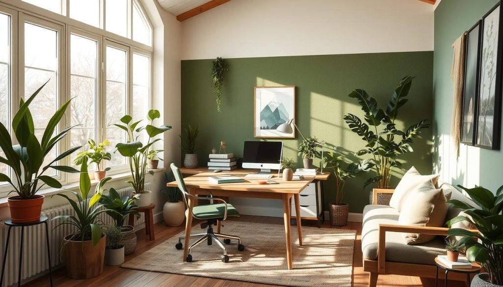 natural green office colors