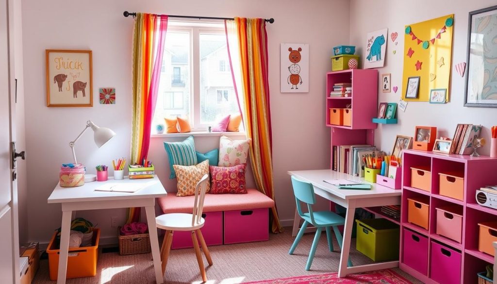 shared home office for kids