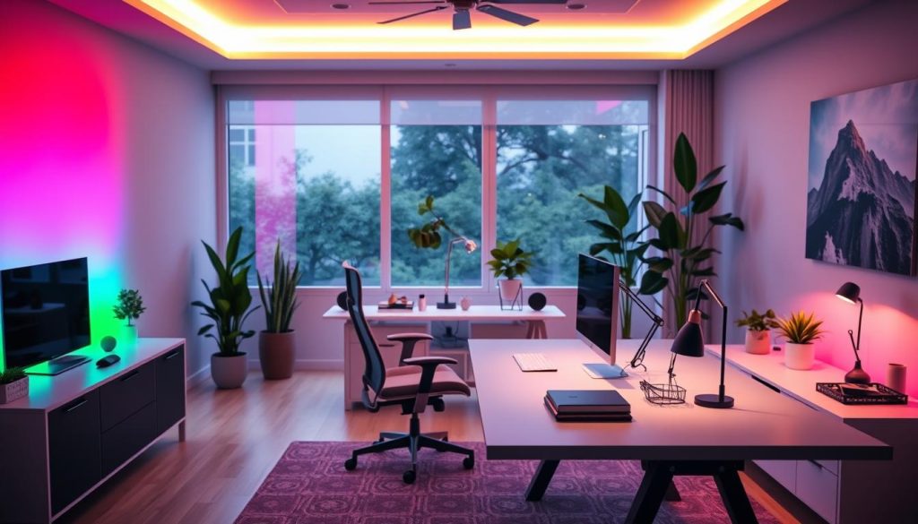 smart home office lighting