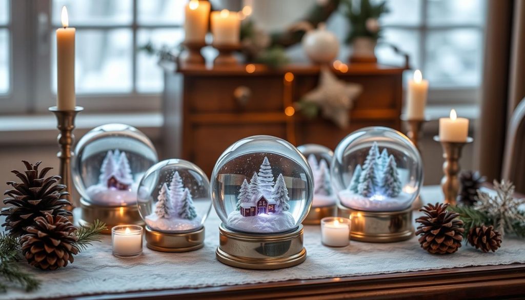 snow globe paperweights