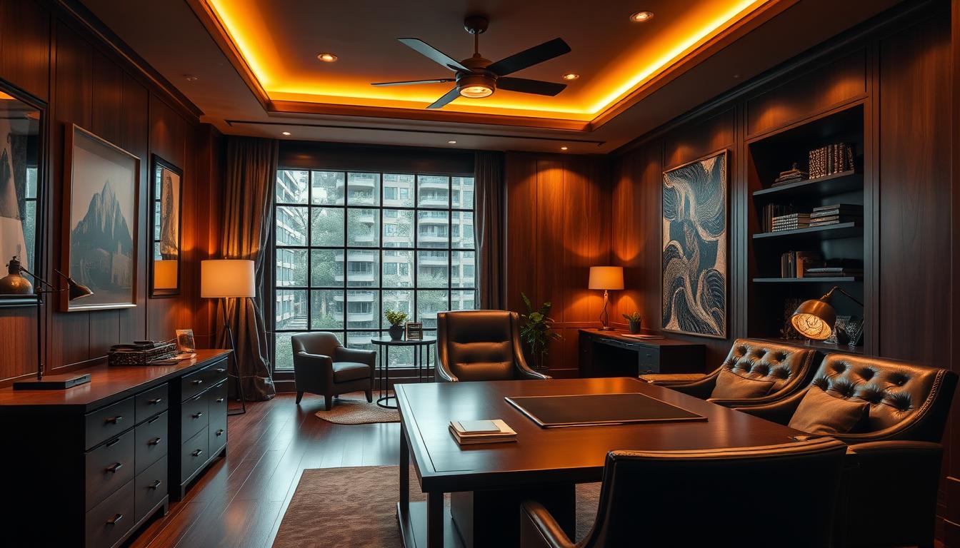 Best Lighting for Masculine Offices