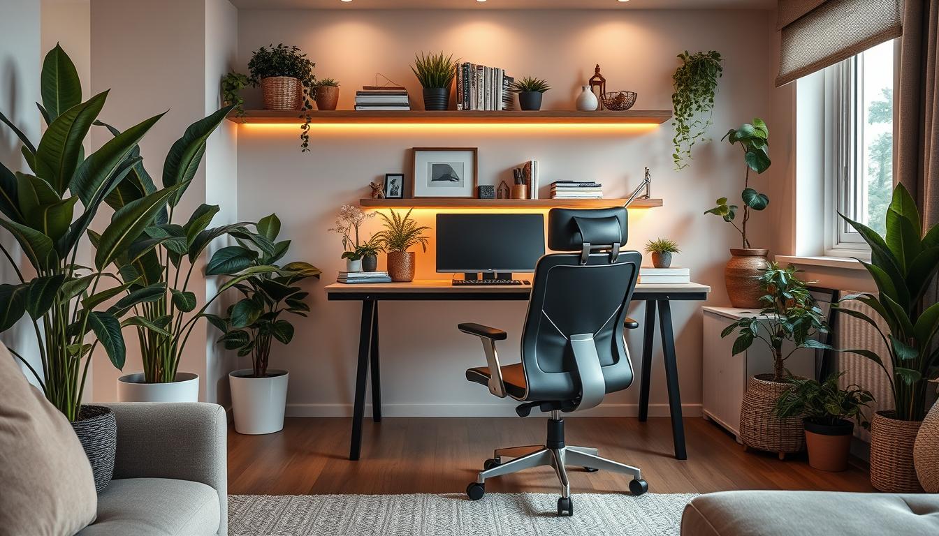 Blending Office with Home Decor