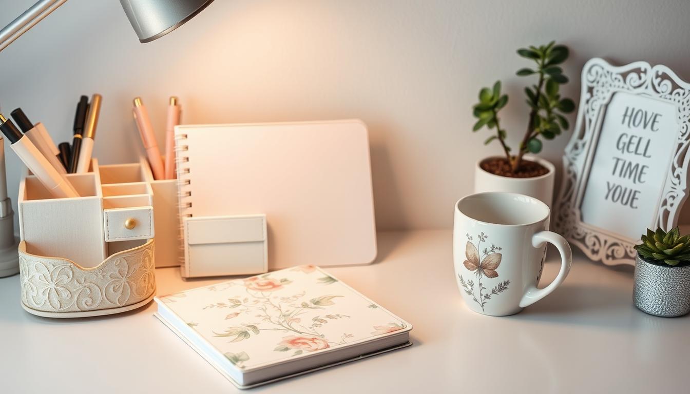 Feminine Desk Accessories