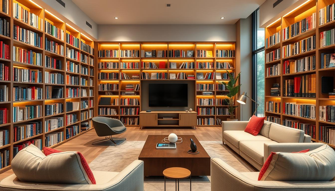 Technology in Home Libraries