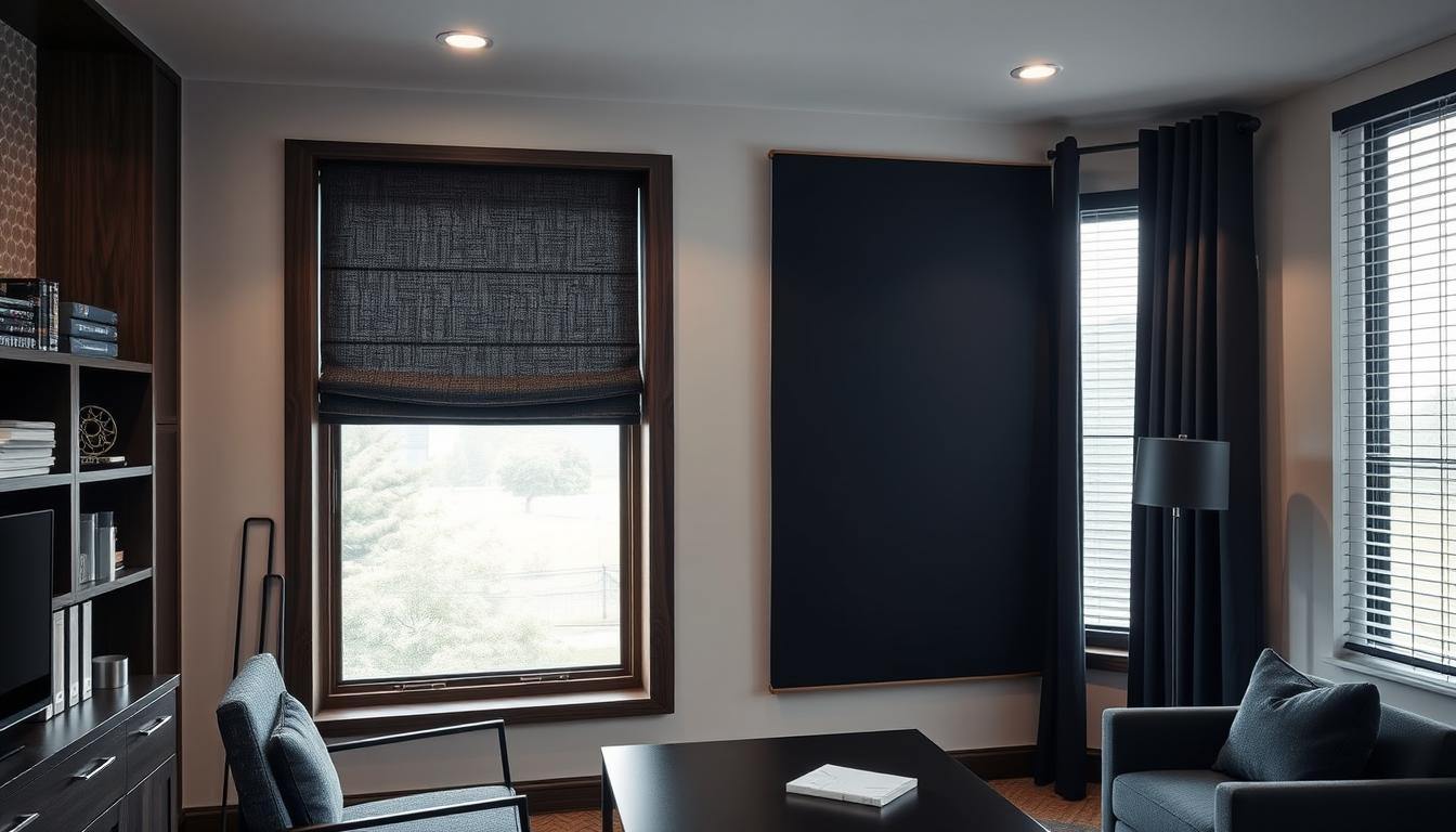 Window Treatments for Masculine Offices