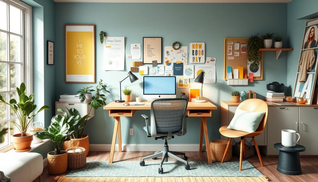 boost creativity home office decor