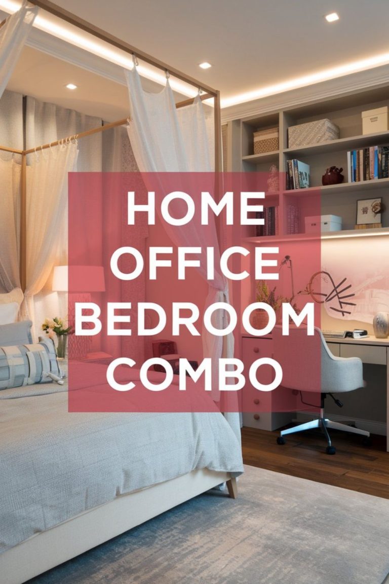 Home Office Bedroom Combo