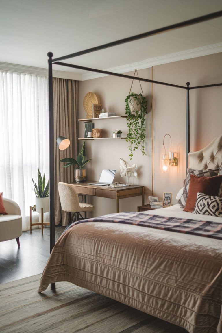 Home Office Bedroom Combo
